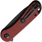 Civivi Elementum Linerlock Burgundy