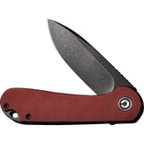 Civivi Elementum Linerlock Burgundy