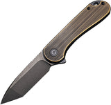 Civivi Elementum Linerlock Brass