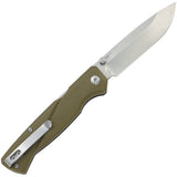 CRKT Kova Front Lock OD Green