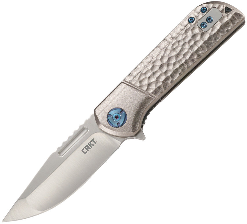 CRKT Lanny Linerlock Silver A/O