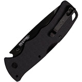 Cold Steel Verdict Lockback Black Tanto