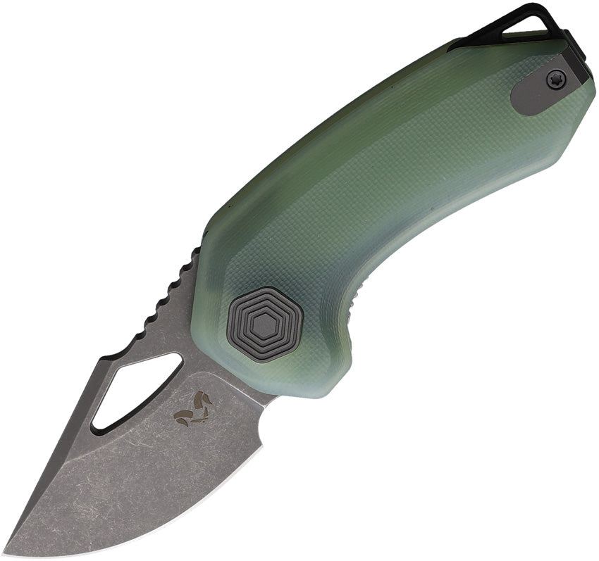 Damned Designs Djinn Linerlock Jade G10