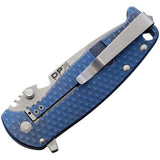 DPx Gear HEST F Framelock Blue Ti