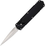 D Rocket Designs Auto Zulu OTF Dagger Black