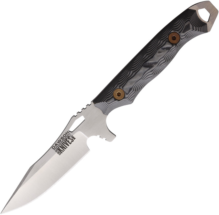 Dawson Knives Smuggler Gray Black G10 Magnac