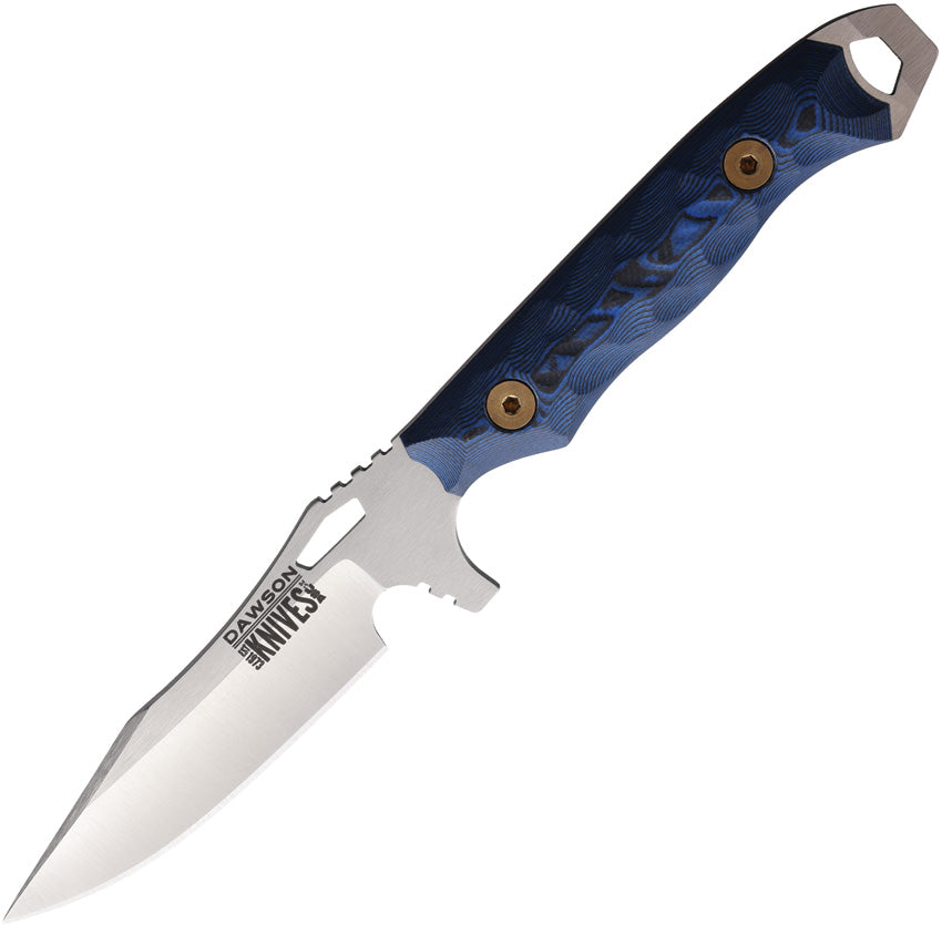 Dawson Knives Smuggler Blue Black G10 Magnac