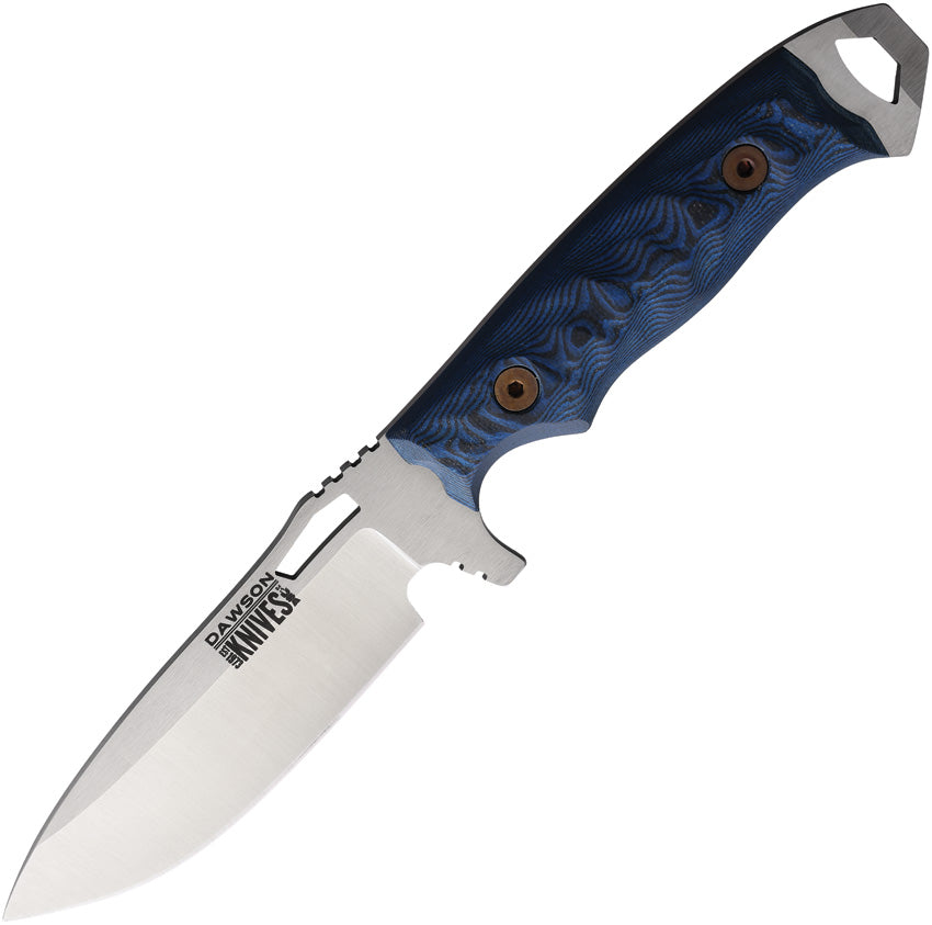 Dawson Knives Nomad Blue  Black G10