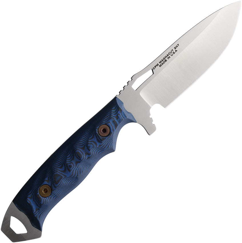 Dawson Knives Nomad Blue  Black G10