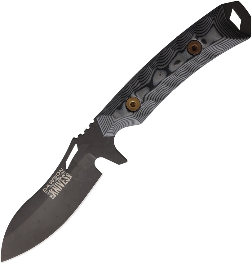 Dawson Knives Harvester Fixed Blade Blk/Gray