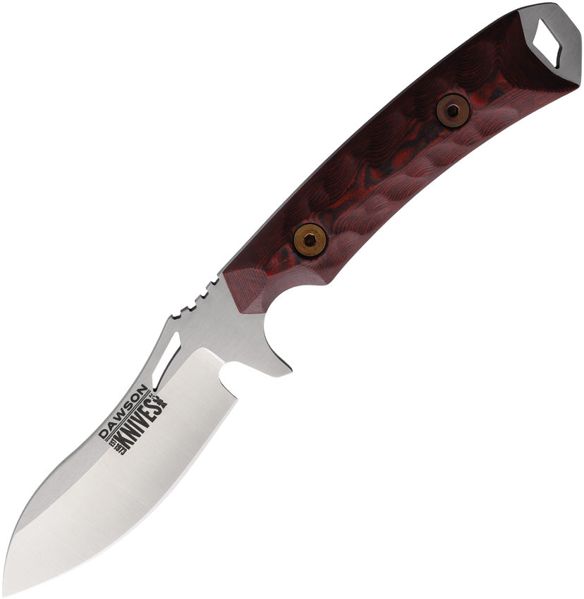 Dawson Knives Harvester Red Black G10