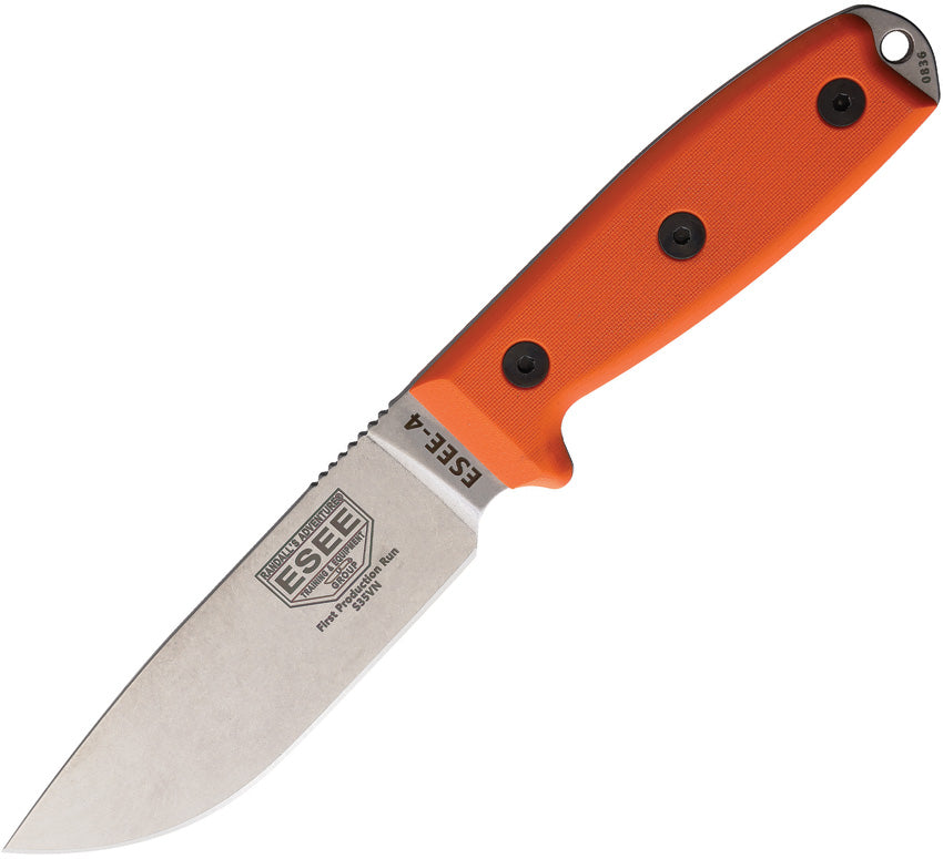 ESEE Model 4 S35VN Orange G10