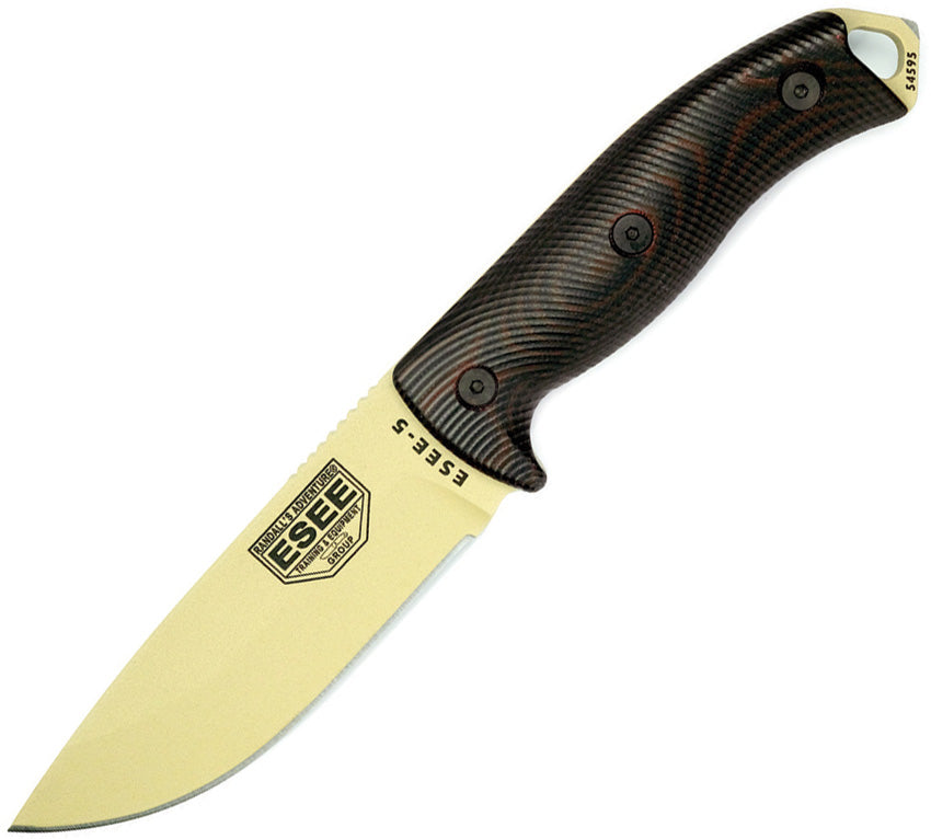 ESEE Model 5 Fixed Blade Tan