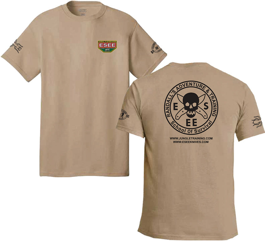 ESEE Training T Shirt S Brown
