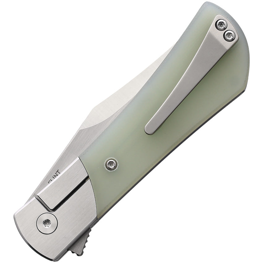 FINCH Flint Linerlock Jade G10