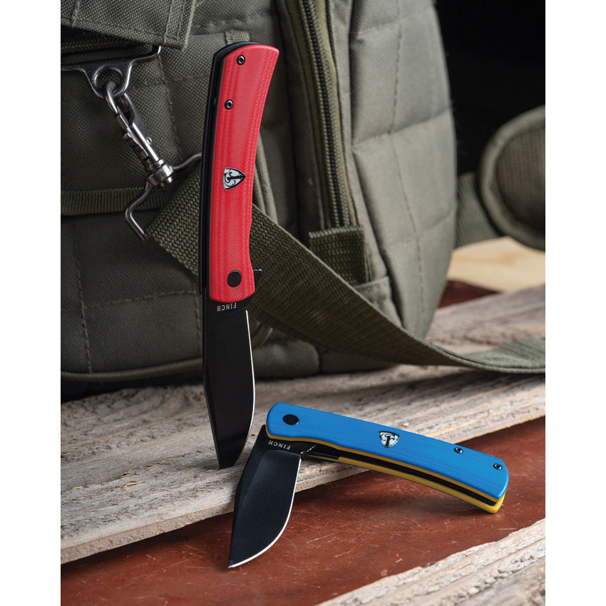 FINCH Halo Linerlock Red