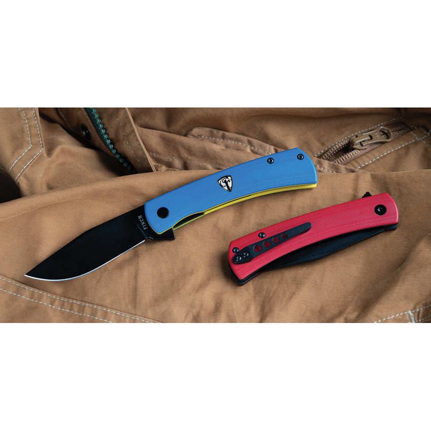 FINCH Halo Linerlock Red