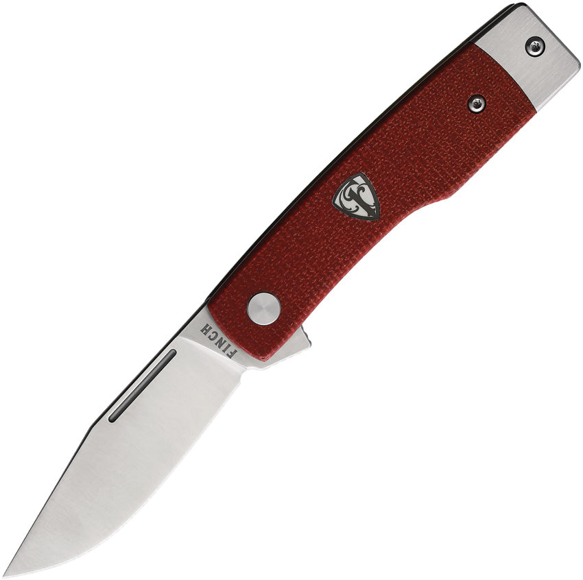 FINCH Hatfield Linerlock Red Micarta