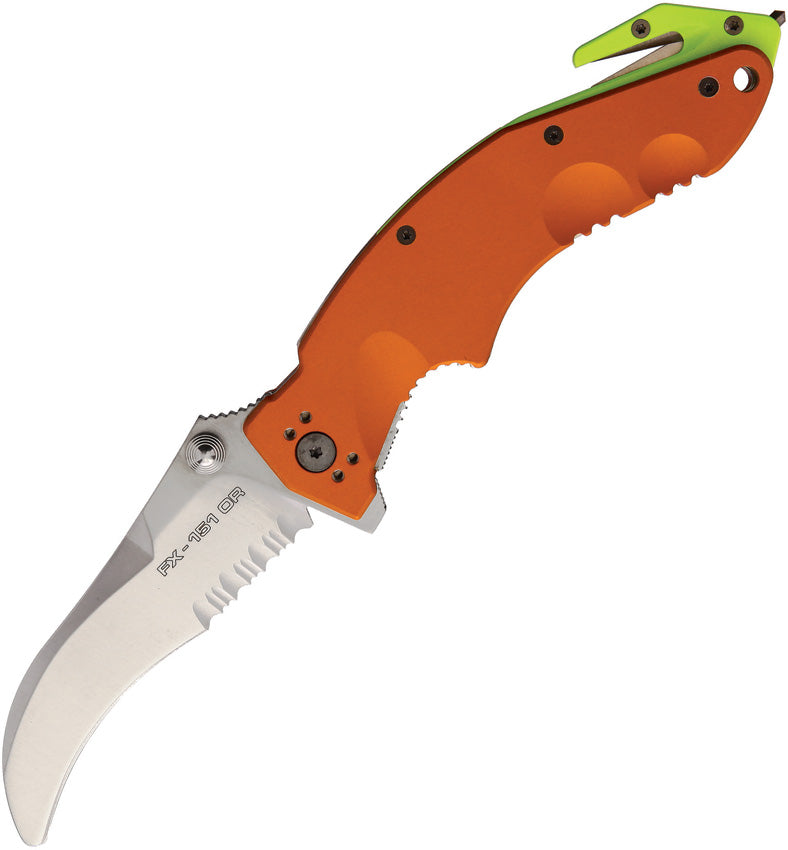 Fox Rescue Linerlock Orange