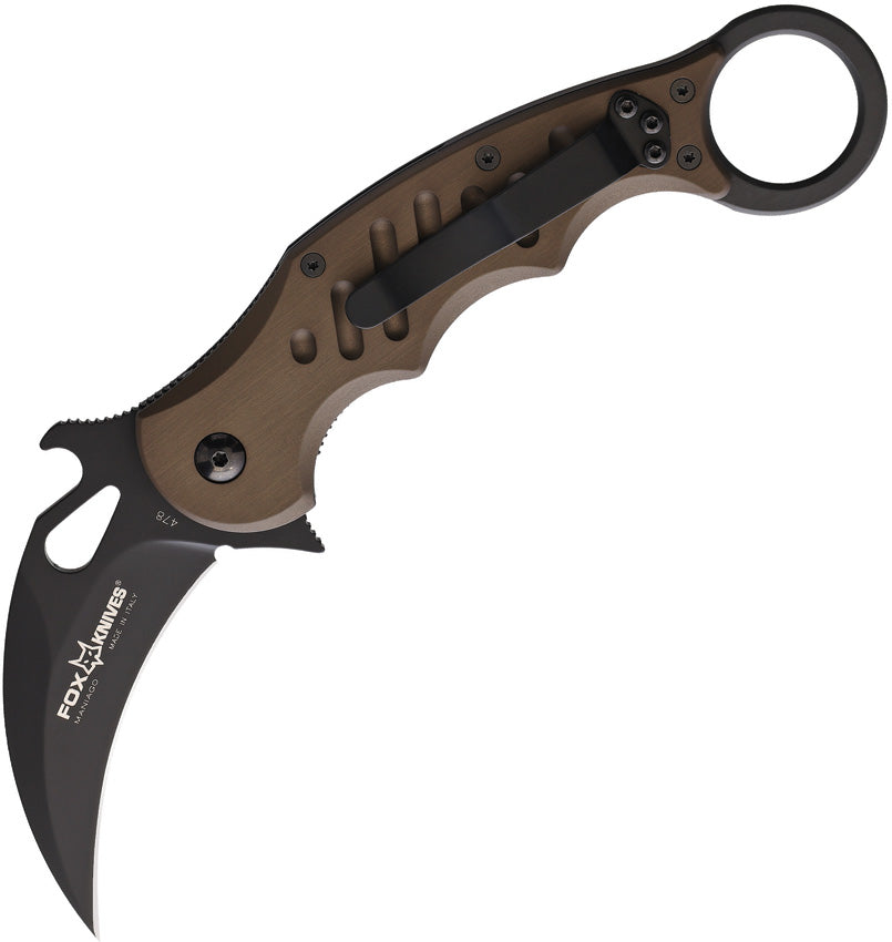 Fox Karambit Linerlock Brown