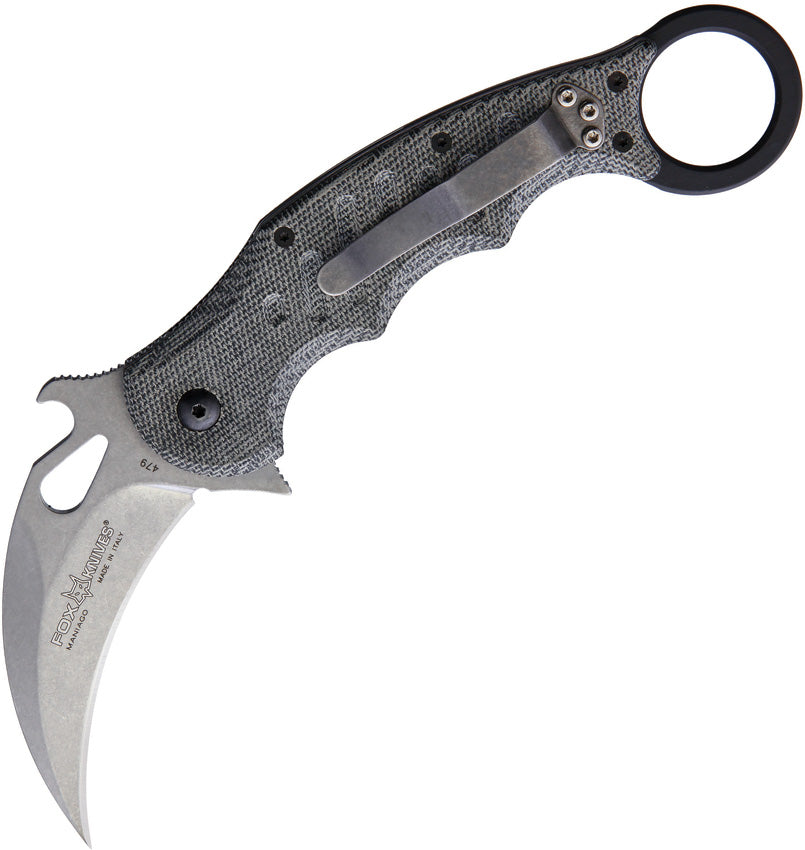 Fox Karambit Linerlock SW Blk