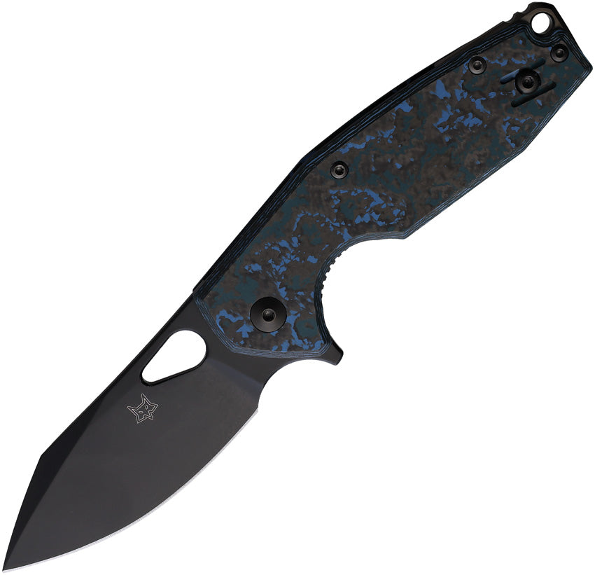 Fox Yaru Linerlock Blue Fat Carbon