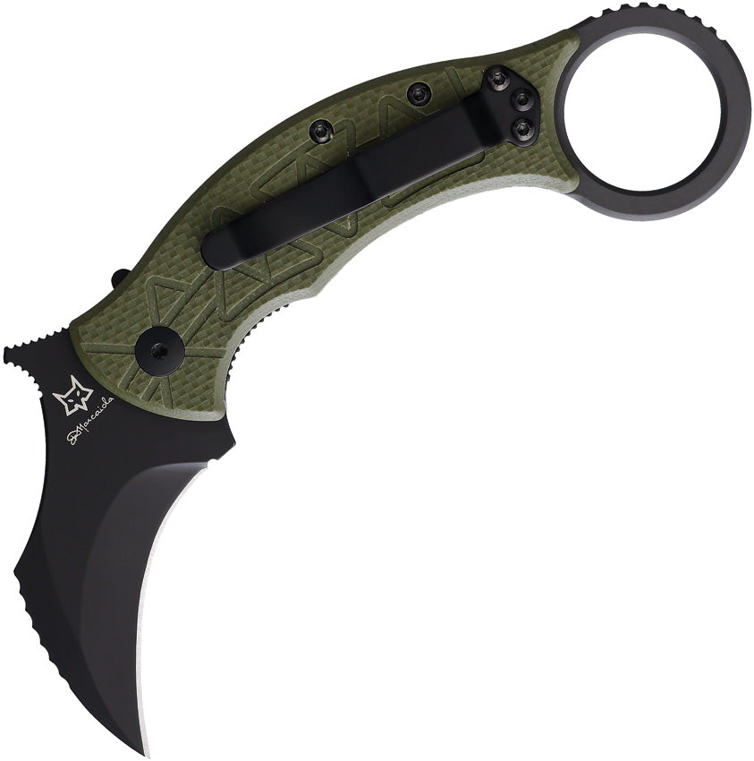 Fox Tribal K Karambit Linerlock OD