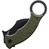 Fox Tribal K Karambit Linerlock OD