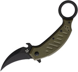 Fox Karambit Linerlock OD