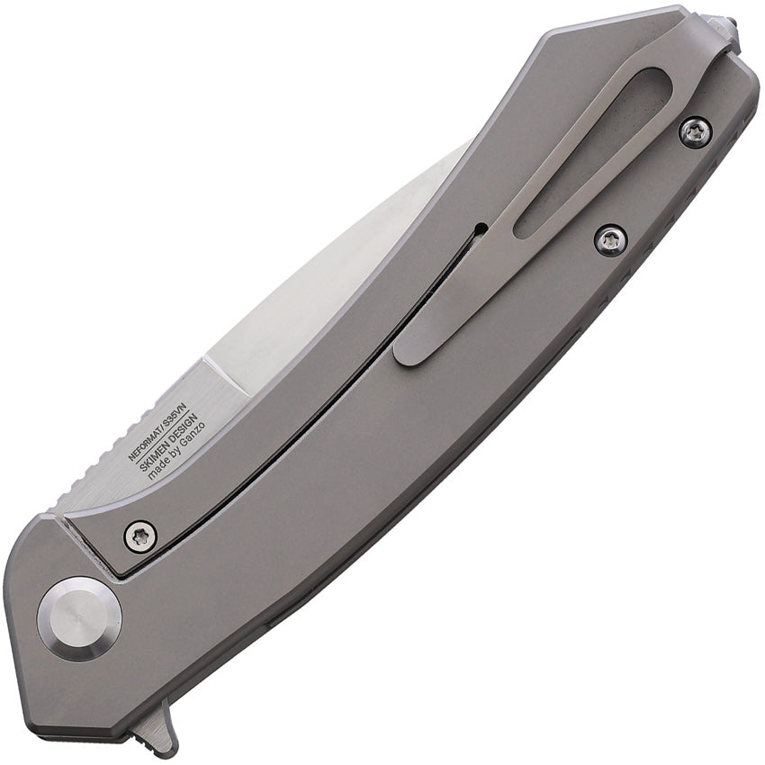 Ganzo Knives Skimen Framelock Gray