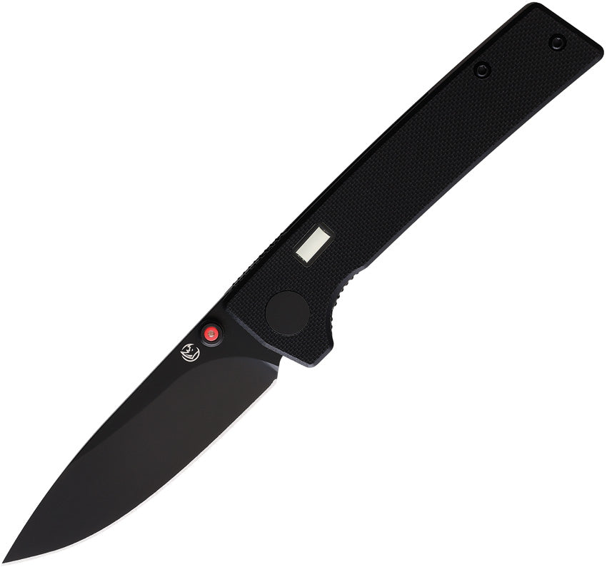 Glow Rhino Fermi Linerlock Black/ Red