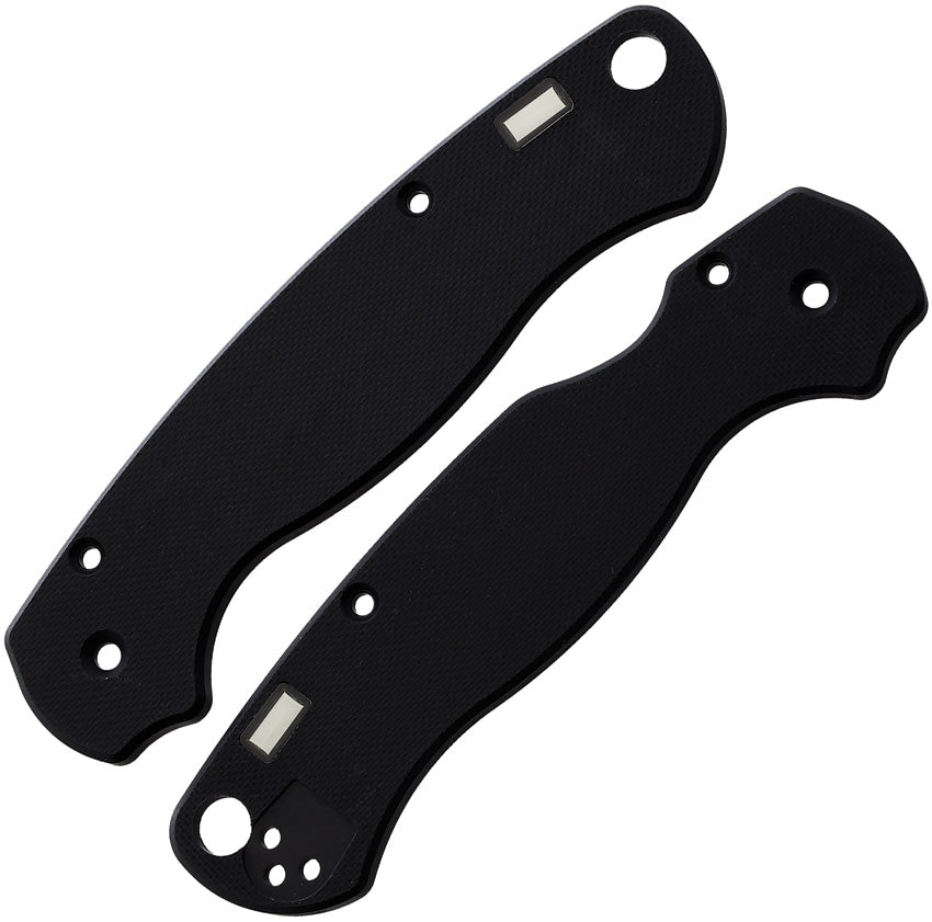 Glow Rhino Spyderco Para2 Scales Blk