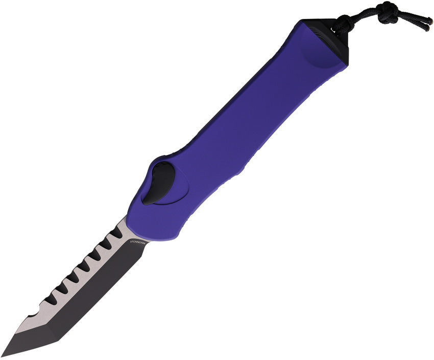 Heretic Knives Auto Hydra OTF Tanto Purple