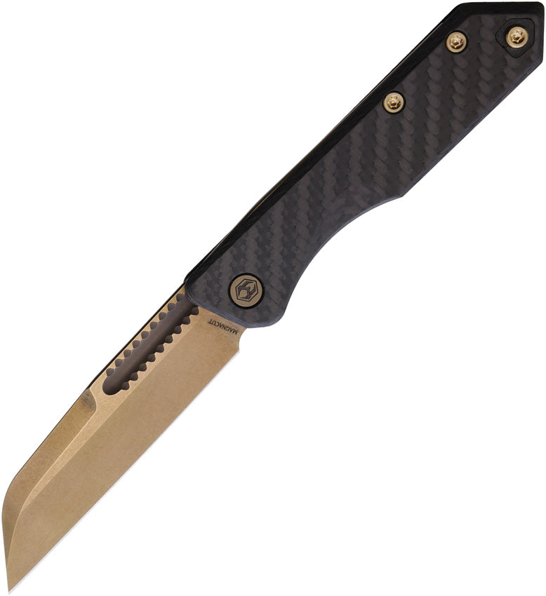 Heretic Knives Jinn Slip Joint Bronze CF