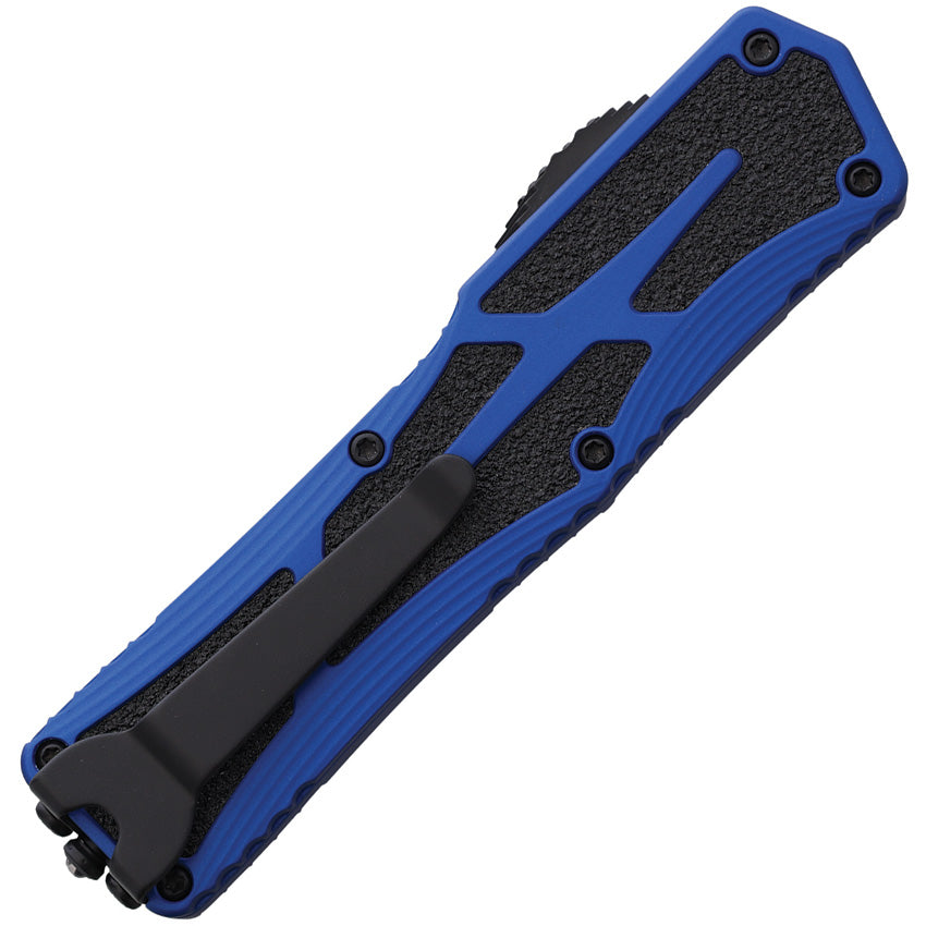 Heretic Knives Auto Colossus OTF Blue