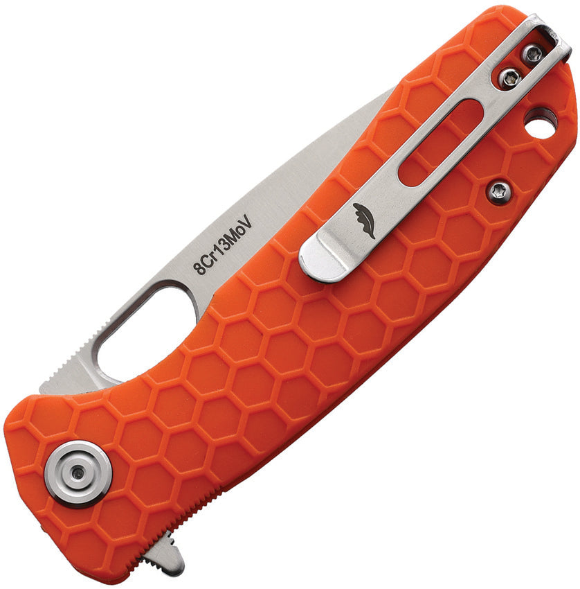 Honey Badger Knives Medium Linerlock Orange