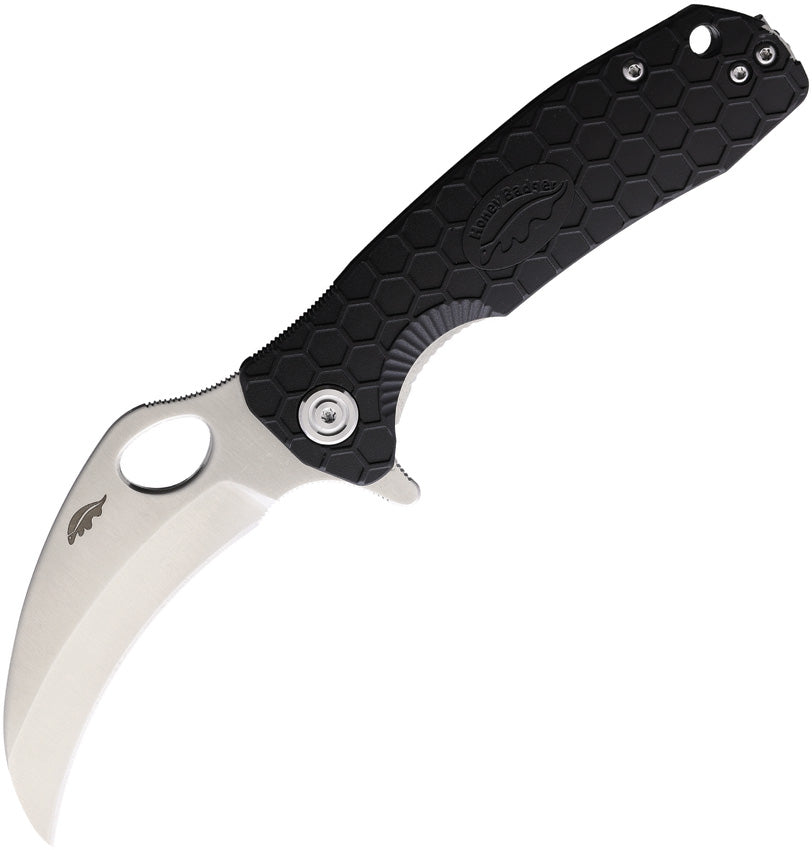 Honey Badger Knives Medium Claw Linerlock Blk