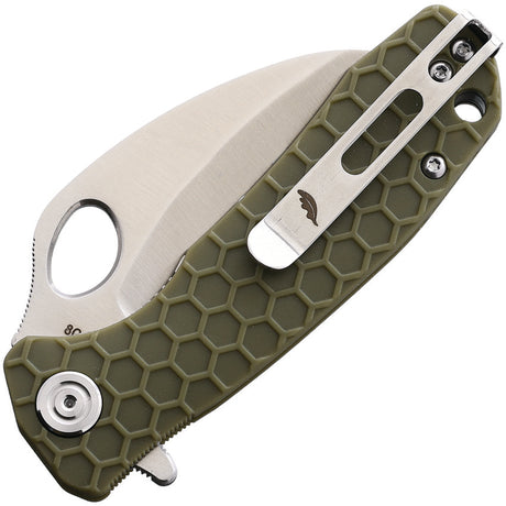 Honey Badger Knives Small Claw Linerlock Green