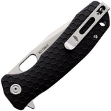 Honey Badger Knives Large Linerlock Tanto Black