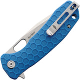 Honey Badger Knives Large Linerlock Tanto Blue