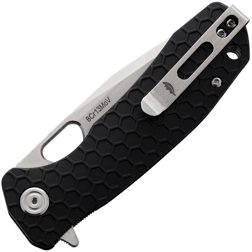 Honey Badger Knives Medium Linerlock Tanto Black