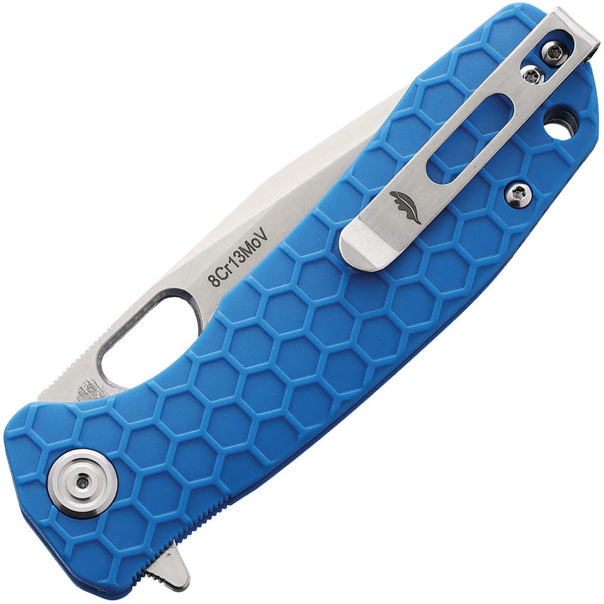 Honey Badger Knives Medium Linerlock Tanto Blue