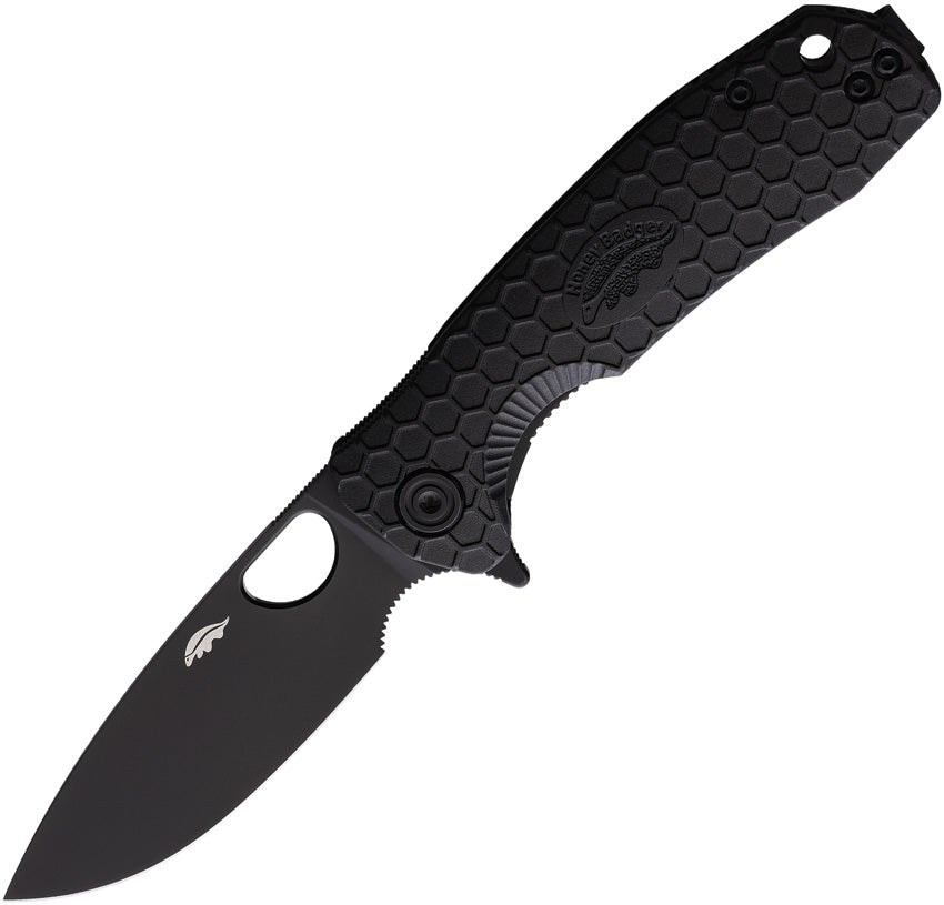 Honey Badger Knives Medium Linerlock Black