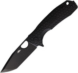 Honey Badger Knives Large Linerlock Tanto Black