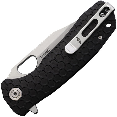 Honey Badger Knives Medium Linerlock Clip Black