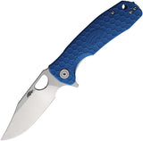 Honey Badger Knives Medium Linerlock Clip Blue