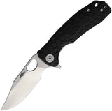 Honey Badger Knives Small Linerlock Clip Black