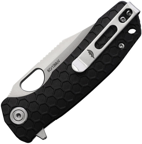 Honey Badger Knives Small Linerlock Clip Black