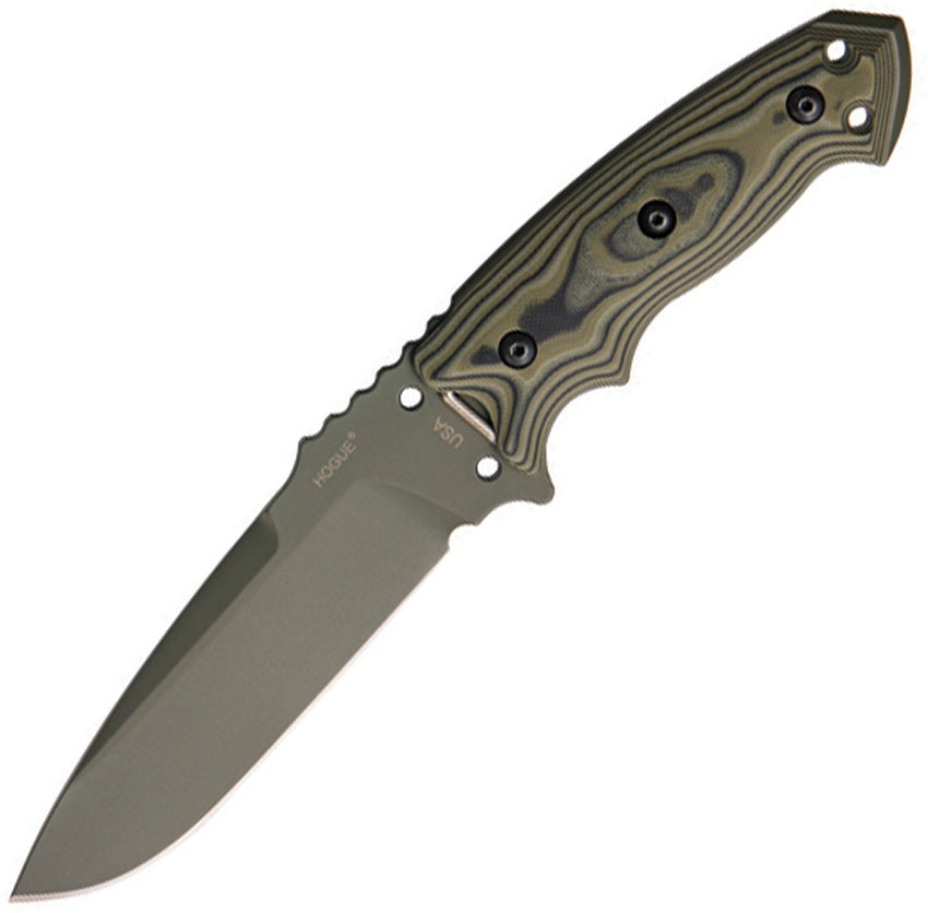 Hogue EX-F01 Fixed Blade Green