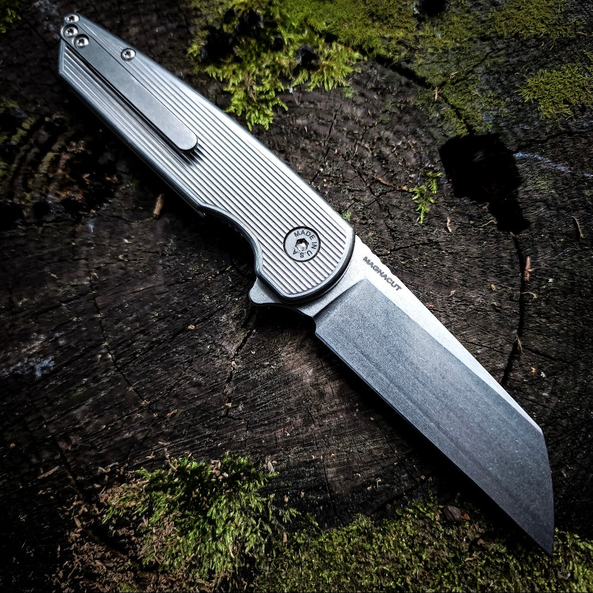 American Blade Works Model 2 Titanium